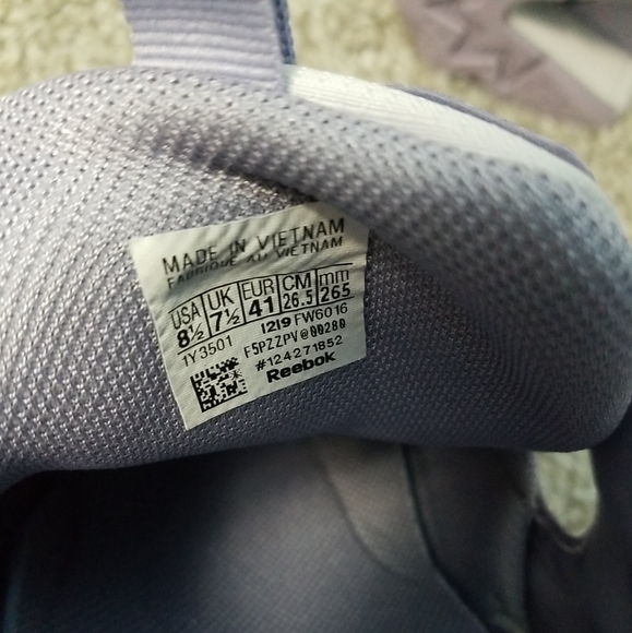 Reebok Instapump Fury OG Team Purple Fury Script Size 8.5 Women B-Grade - Picture 9 of 9